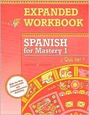 McDougal Littell Spanish for Mastery Workbook Student Editiont Level 