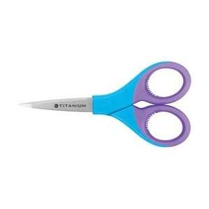 Acme Blooms Detail Tip Titanium Scissors 5 Blue/Purple 14195; 2 Items 