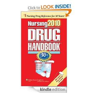   Handbook: Drug Handbook with Web Toolkit (Nursing Drug Handbook (Lww
