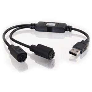 Cables To Go Port Authority USB to PS/2 Adapter. 1FT USB TO DUAL PS2 