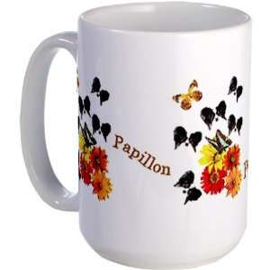  Papillon Cool Large Mug by CafePress: Everything Else
