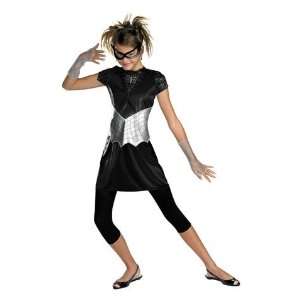  Black Spider Girl Tween Costume: Toys & Games