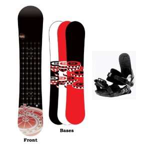  5150 Dealer 157cm Snowboard   2007   With Head Bindings 