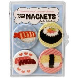  Twinkie Chan Sushi 4 PC Magnet Set Toys & Games