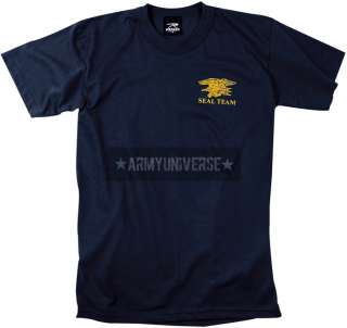 Navy Blue Official NAVY SEALS TEAM T Shirt  