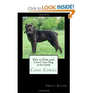  How to Train your Cane Corso Dog to be Good (9781475151046 