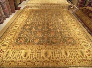   Handmade Carpet Natural Vegetable Dye Wool Large Sultanabad Rug  