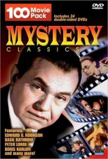   & NOBLE  Mystery Classics 100 Movie Pack by Mill Creek Ent  DVD