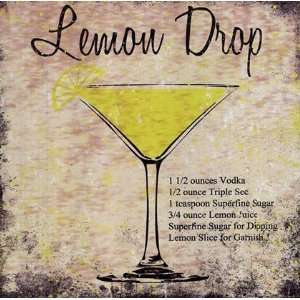 Lemon Drop by Louise Carey 8x8