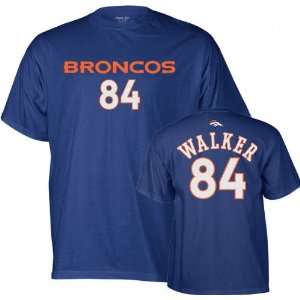 Javon Walker Reebok Name and Number Denver Broncos T Shirt