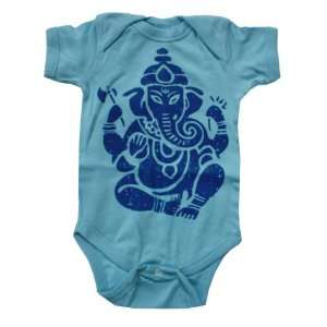 Happy Family Ganesh Baby Boy Onesie Light Blue: Baby