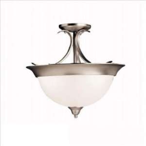 Kichler Bathroom 10823OZA Builder Semi Flush 1 Lt Fluorescent Olde 