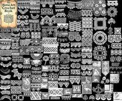 click to view image album the home art crochet book
