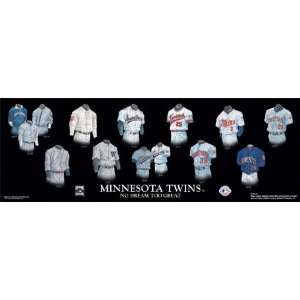  Minnesota Twins Evolution Plaque