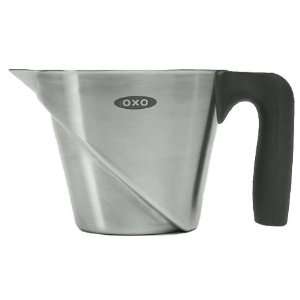   OXO Good Grips Stainless 1 Cup Angled Measuring Cup: Kitchen & Dining