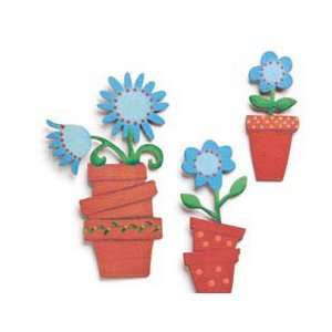  Embellish Your Story Garden Pot Magnets: Home & Kitchen