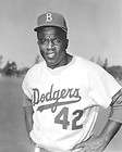 Hall of Fame Brooklyn Dodgers Jackie Robinson Photo A