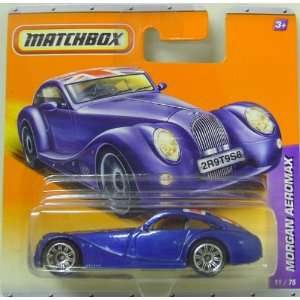 Matchbox Cars   Morgan Aeromax In Blue With Union Jack On Roof