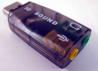 KYPE HEADSET V5.1 blk USB 3D SOUND CARD AUDIO ADAPTER  
