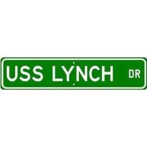  USS LYNCH AGOR 7 Street Sign   Navy: Sports & Outdoors