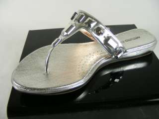 Arturo Chiang Womens Raffi Patent Leather Thong Sandal Shoes  