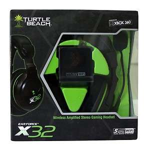 NEW Turtle Beach EarForce X32 Headset for Xbox 360 HEADSET 