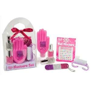 Spa Manicure Tween Gift Set, Lotion, Nail Polish, Stickers 