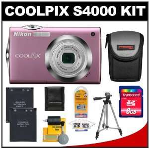  Nikon Coolpix S4000 12 MP Digital Camera with 4x Optical 