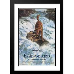  Homeward Bound Journey 20x26 Framed and Double Matted Movie 