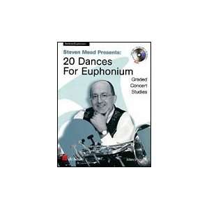   20 Dances for Euphonium Book With CD Bass Clef