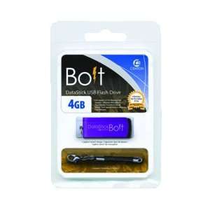   Bolt Usb Drive Purple 4Gb Bp Ultra Small Cap Less Design: Electronics
