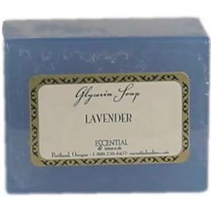Escential Lavender Glycerin Soap    4.5 oz.     with 