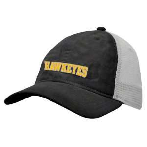   Hawkeyes Nike Youth Mesh Washed Trucker Flex Hat