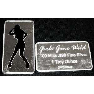  1 Troy Ounce 100 Mill .999 Fine Silver Girls Gone Wild #3 