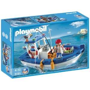  Playmobil Fishing Boat: Toys & Games
