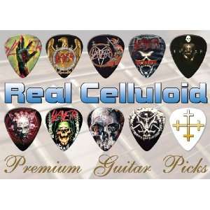  Slayer Premium Guitar Picks X 10 (TR) Musical Instruments