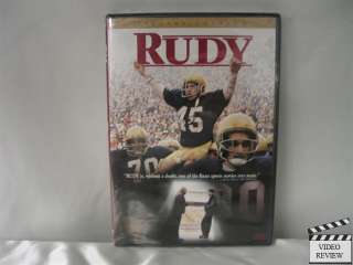 Rudy (DVD, 2000, Special Edition) Sean Astin Brand New  