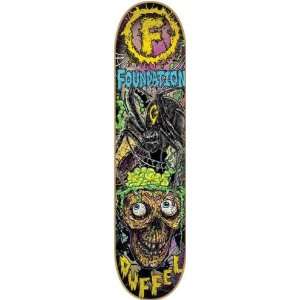  Foundation Duffel Skull Poppin Deck 8.25 Skateboard Decks 