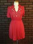   RED GLITTER DRESS Small or Large NWT as seen on True Blood  