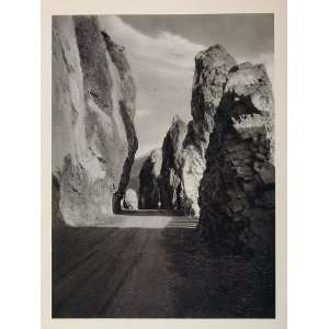  1937 Chalus Highway Road Mountain Iran Persia Graefe 