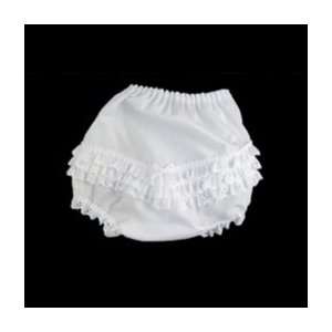  Rumba Cotton & Eyelet Diaper Cover, White, 18 mo: Baby