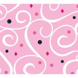  Caden Lane Luxe Light Pink Swirl Changing Pad Cover: Baby