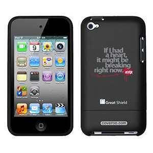  Dexter If I Had A Heart on iPod Touch 4g Greatshield Case 