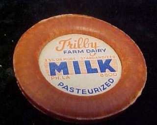 Trilby Dairy Ohio Orig Roll Wax Milk Toppers 8844  