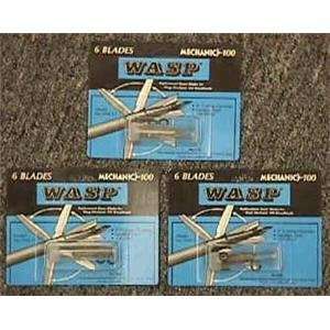  Wasp Mechanic 100 Repl Blades (Per 18) #2906SS Sports 