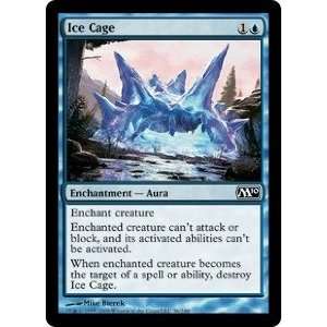  Magic the Gathering   Ice Cage   Magic 2010   Foil Toys & Games