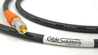   Digital Audio Interconnect Cable with Canare True 75 Ohm Connectors