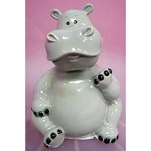  Bobble Head HIPPO Piggy Bank   Funny: Toys & Games