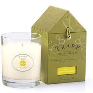  Trapp Candle Lemongrass Verbena Large Poured Candle: Home 