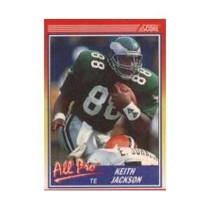  1990 Score #588 Keith Jackson All Pro: Sports & Outdoors